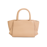 Chic Beige Structured Flap Handbag for Women