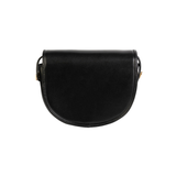 Elegant Black Saddle Handbag for Women